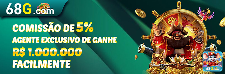 Promoções e comissões no 68g.com