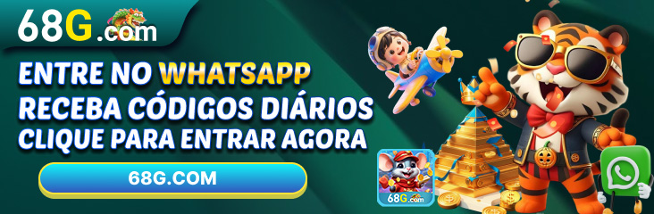 Códigos diários e campanhas no 68g.com